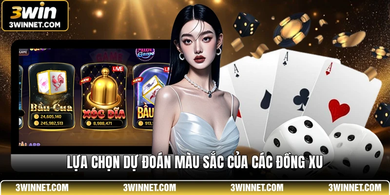 Lựa chọn dự đoán màu sắc của các đồng xu